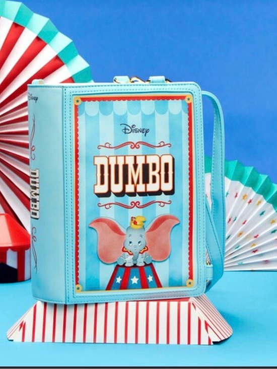 Loungefly Handbags - Loungefly Disney Dumbo Book Series convertible crossbody bag $85